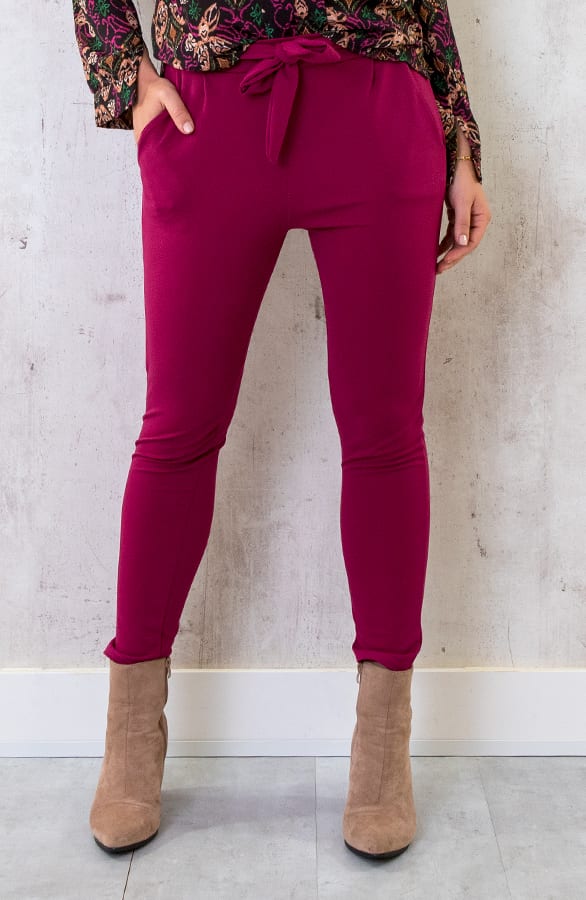 Strik Broek Basic Magenta – shoparchief, foto 1