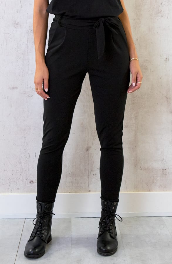 Strik Broek Basic Zwart – broeken, foto 5