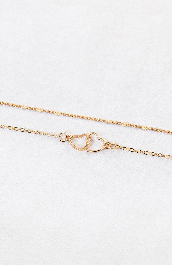 Open Heart Armband Gold Double, Shoparchiv, Foto 3