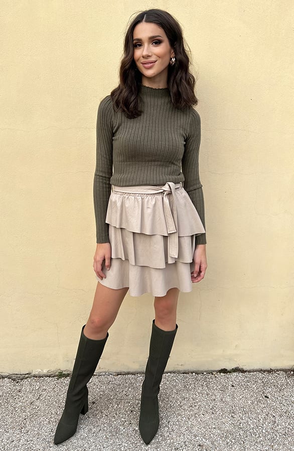 Ribstof Col Top Army – shoparchief, foto 3