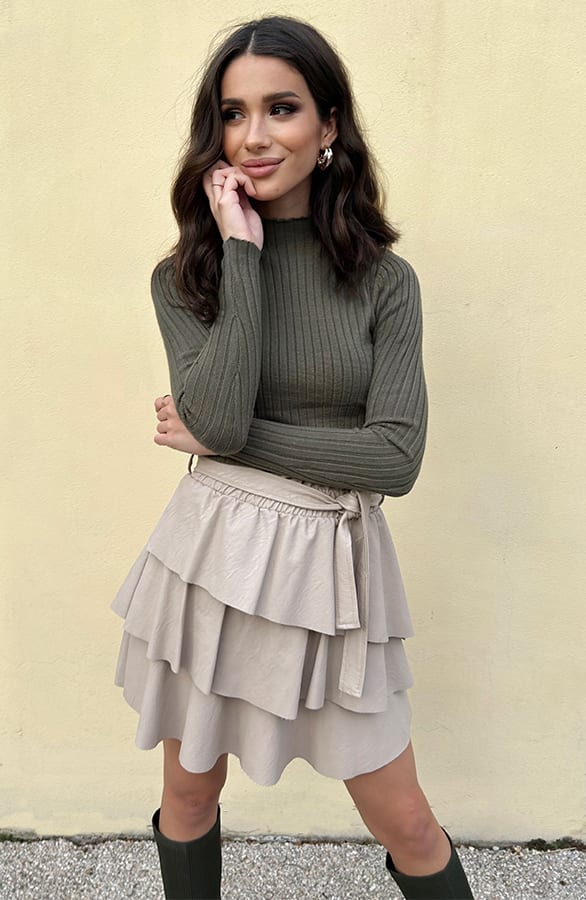 Ribstof Col Top Army – shoparchief, foto 1