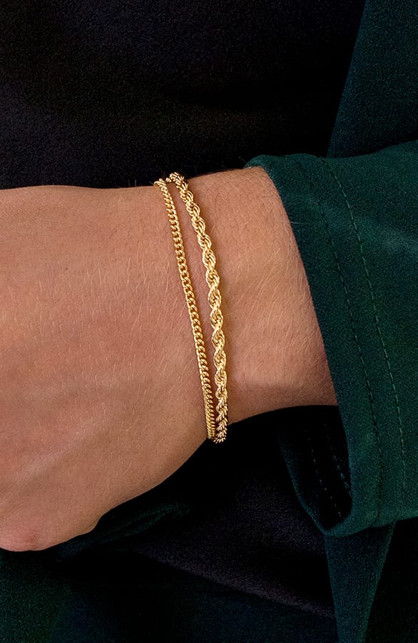 Saint Armband Set Goud – shoparchief, foto 3