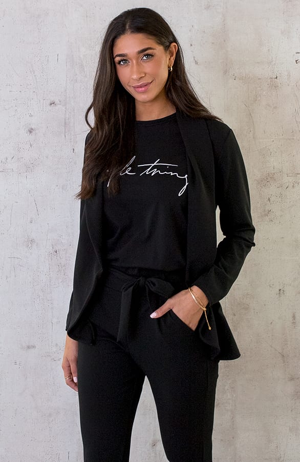 Simple Things Top Zwart – shoparchief, foto 7