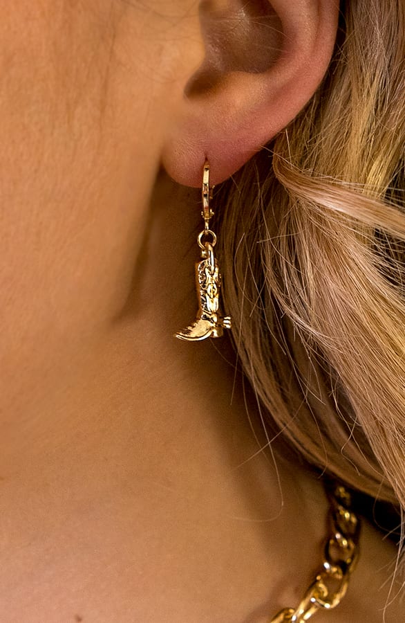 Western Oorbellen Goud – shoparchief, foto 2