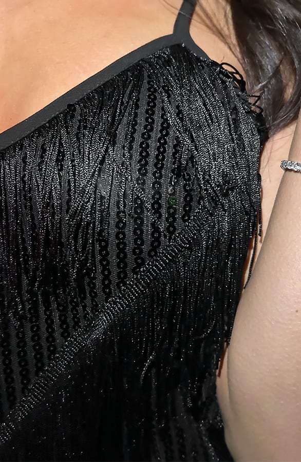 Fringe Pailletten Jurk – shoparchief, foto 7