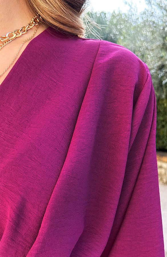 Limited Jurk Chicago Magenta – shoparchief, foto 7