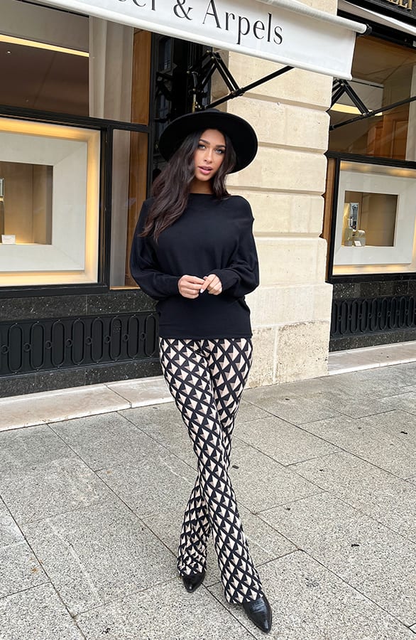 Oversized Soft Pullover Schwarz, Foto 5