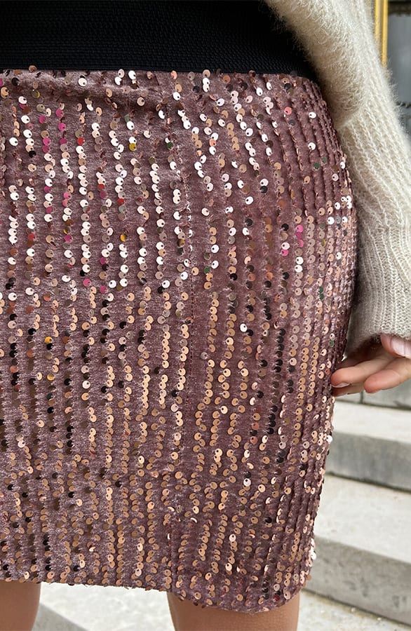 Pailletten Rok Roze Marant – shoparchief, foto 4