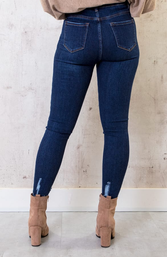 Skinny High Waisted Jeans – shoparchief, foto 3