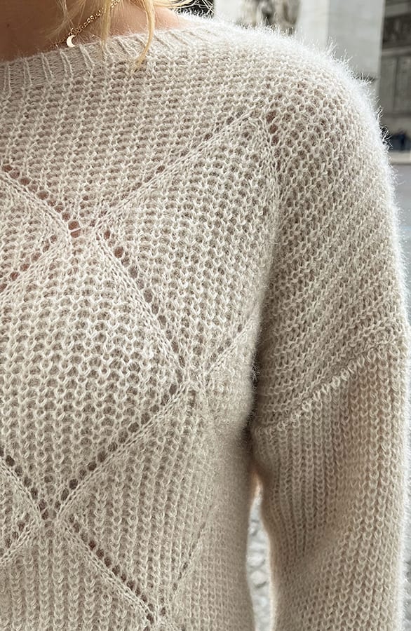 Soft Trui Geruit Beige – shoparchief, foto 9