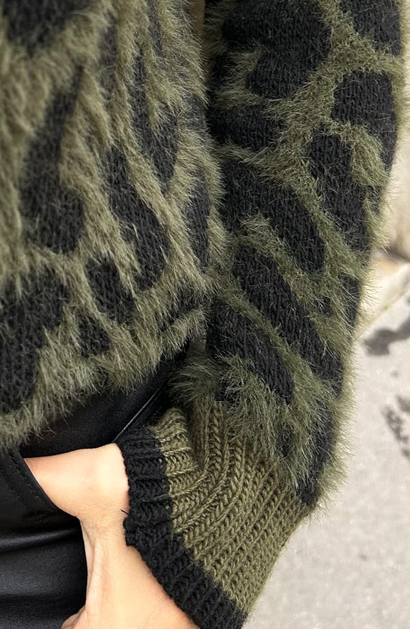 Soft Trui Panterprint Army – shoparchief, foto 6