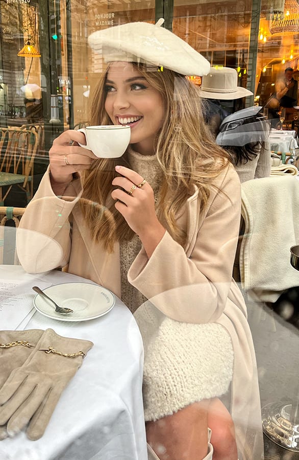 Chunky Croissant Ring Goud – shoparchief, foto 3
