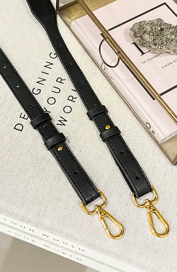 Elegant Phone Strap Black Yves – shoparchief, foto 2