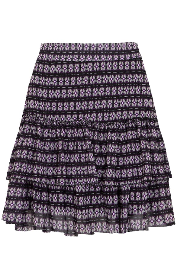 Limited Laagjes Rok Print Purple – shoparchief, foto 1
