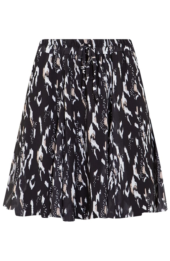Plooien Rok Panterprint – shoparchief, foto 1