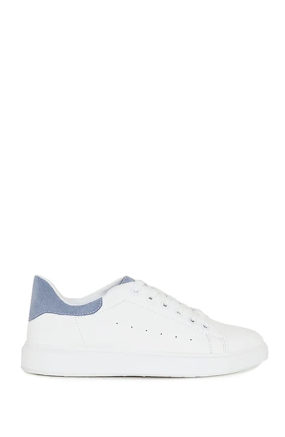 Classic Sneaker Suede Jeansblauw – shoparchief, foto 1