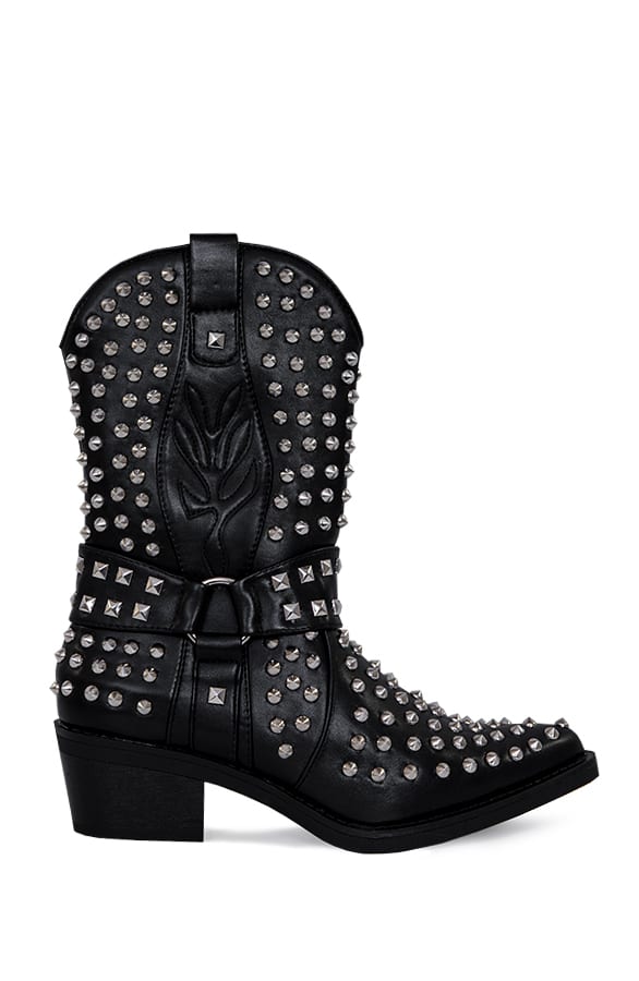 Cowboylaarzen Studs Black – shoparchief, foto 1