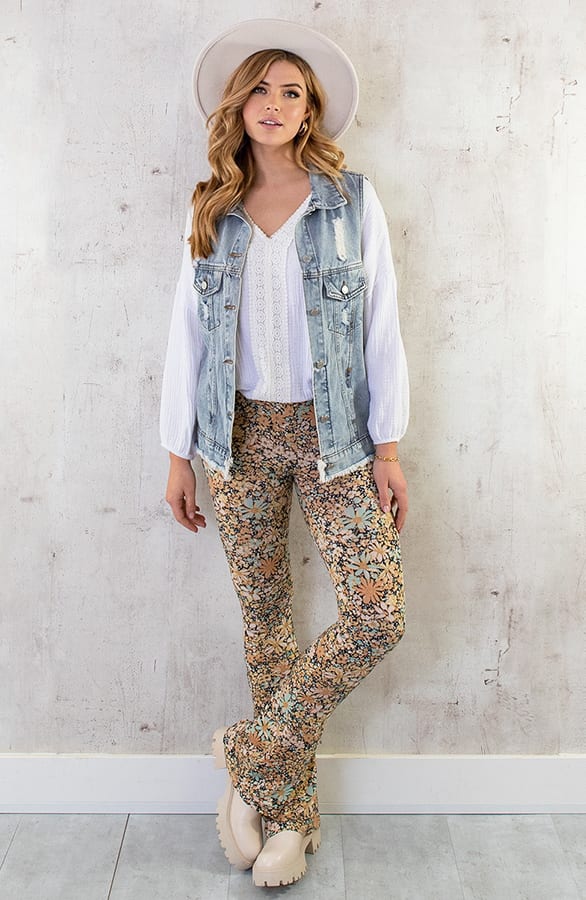 Mousseline Embroidery Oversized Blouse – shoparchief, foto 8
