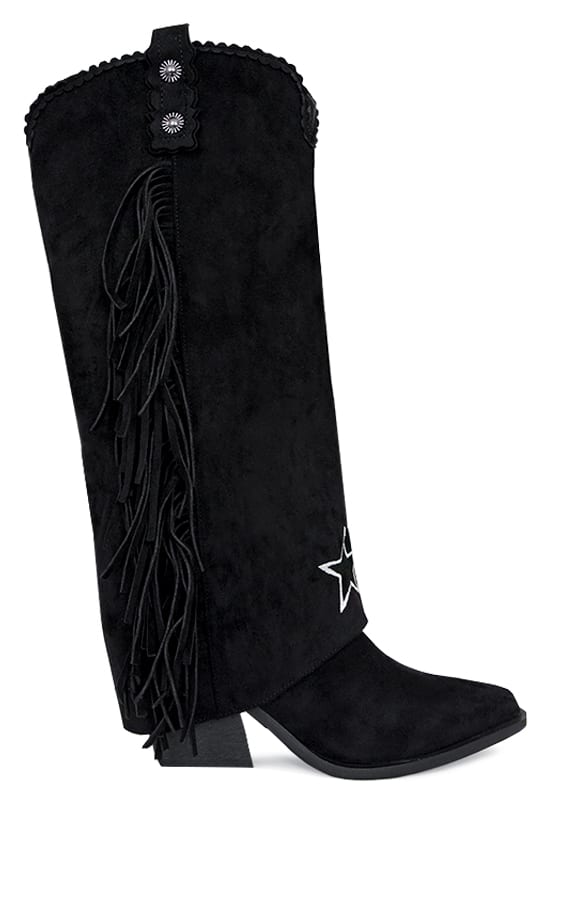 Fringe Star Laarzen Zwart – shoparchief, foto 1