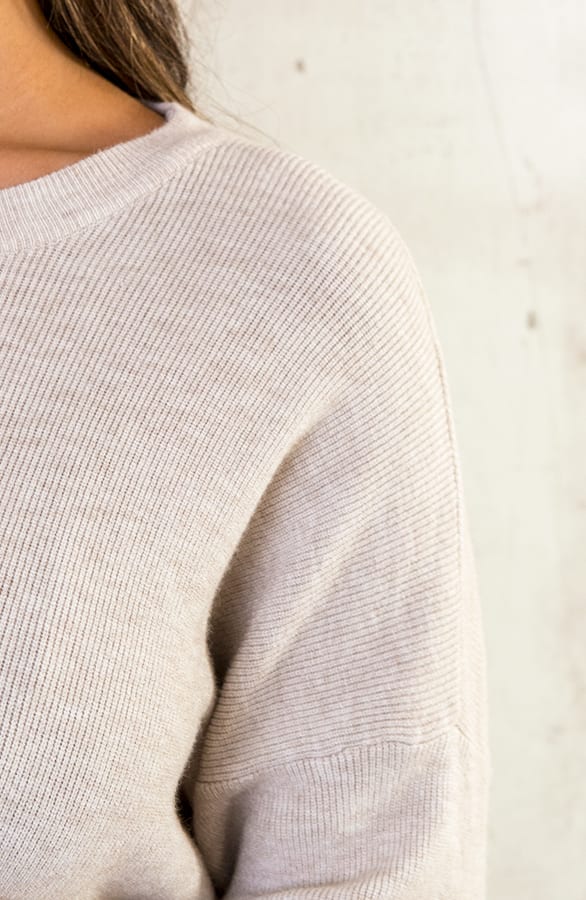 Gebreide Tuniek Beige – shoparchief, foto 5