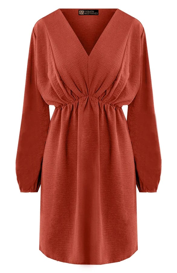 Limited Jurk Chicago Terracotta – shoparchief, foto 1