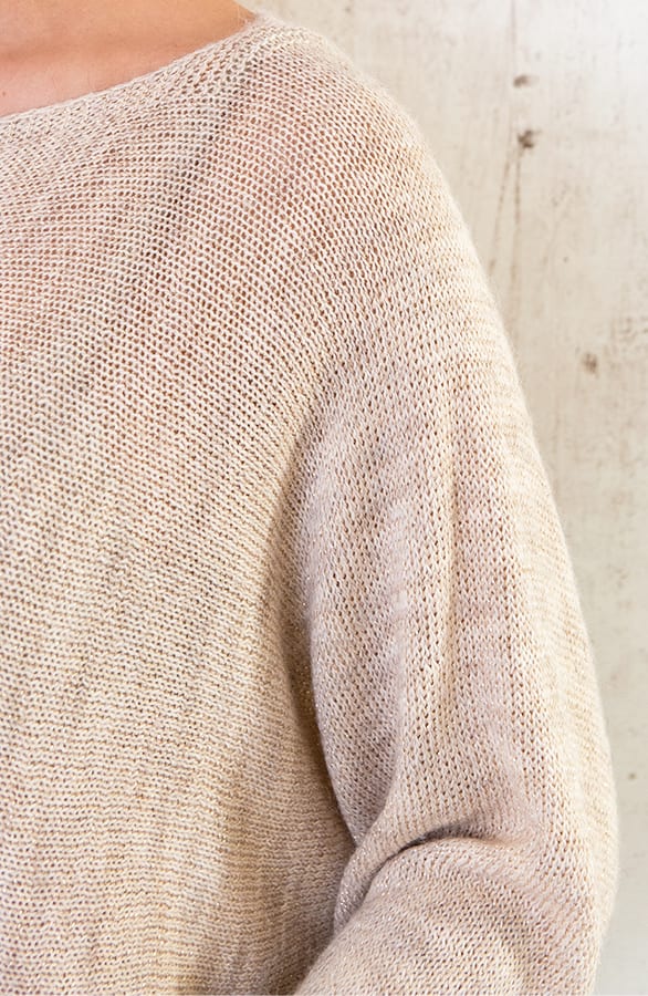 Lurex Boothals Top Beige – shoparchief, foto 6