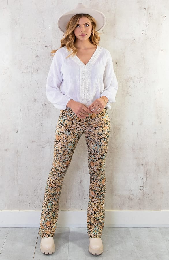Mousseline Embroidery Oversized Blouse – shoparchief, foto 5