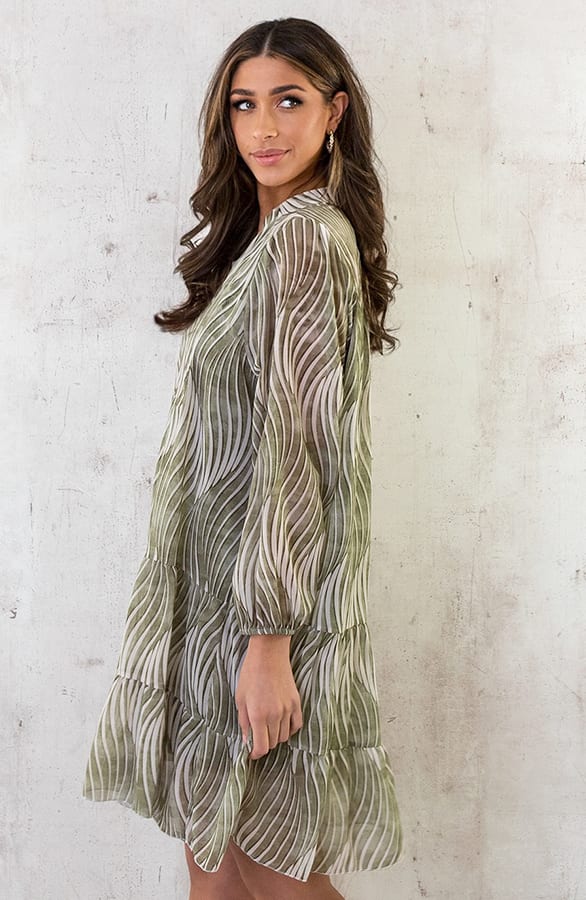 Oversized Tuniek Print Army – shoparchief, foto 4