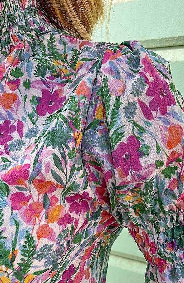 Col Top Flower Multicolor – shoparchief, foto 6
