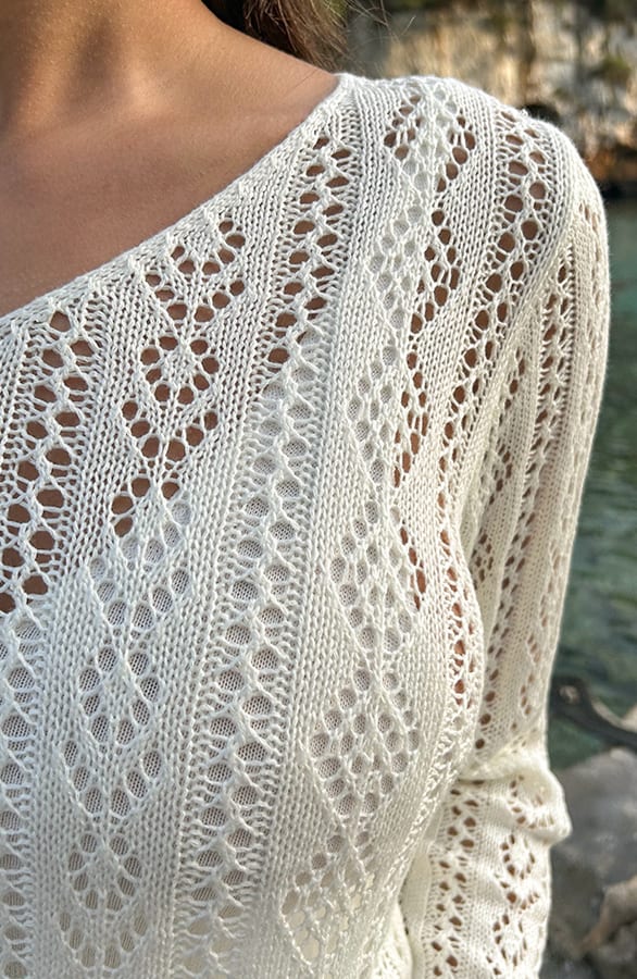 Gehaakte Top Ecru – shoparchief, foto 6