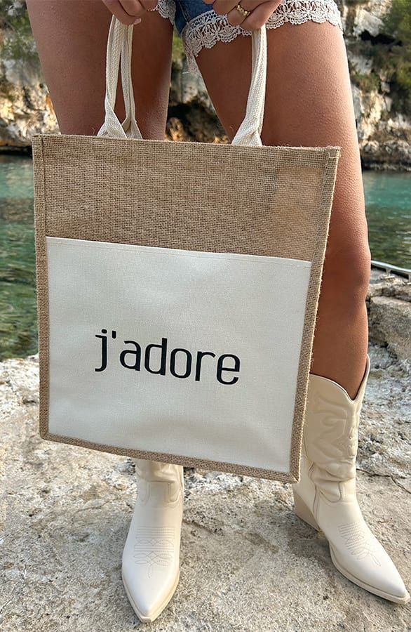 J'adore Tote Bag Beige, Shoparchiv, Foto 3