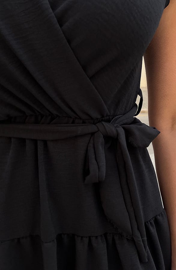 Sienna Jurk Zwart – shoparchief, foto 7