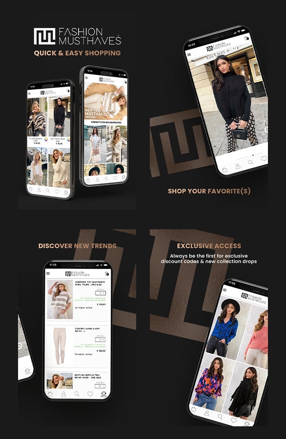 The Musthaves - Fashion Musthaves lanceert haar eigen officiële Fashion App