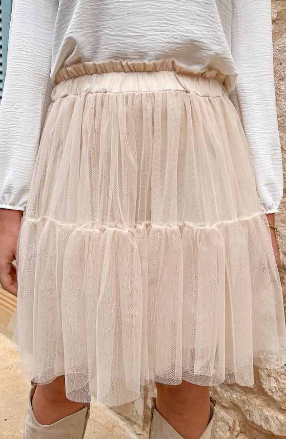 Tule Rok Light Beige – shoparchief, foto 1