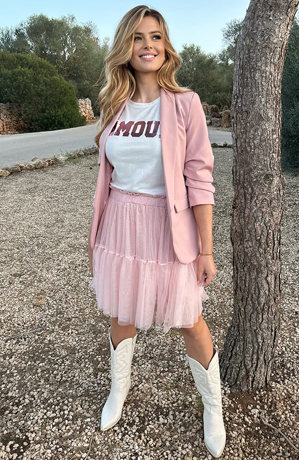 Amour Metallic Top Dust Roze – shoparchief, foto 12