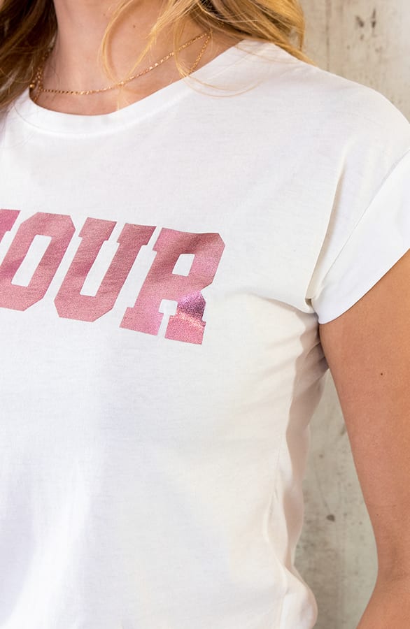 Amour Metallic Top Dust Roze – shoparchief, foto 8