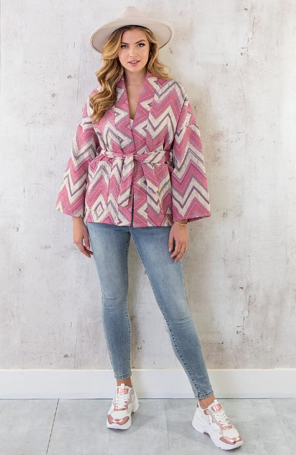 Aztec Kimono Roze – shoparchief, foto 9