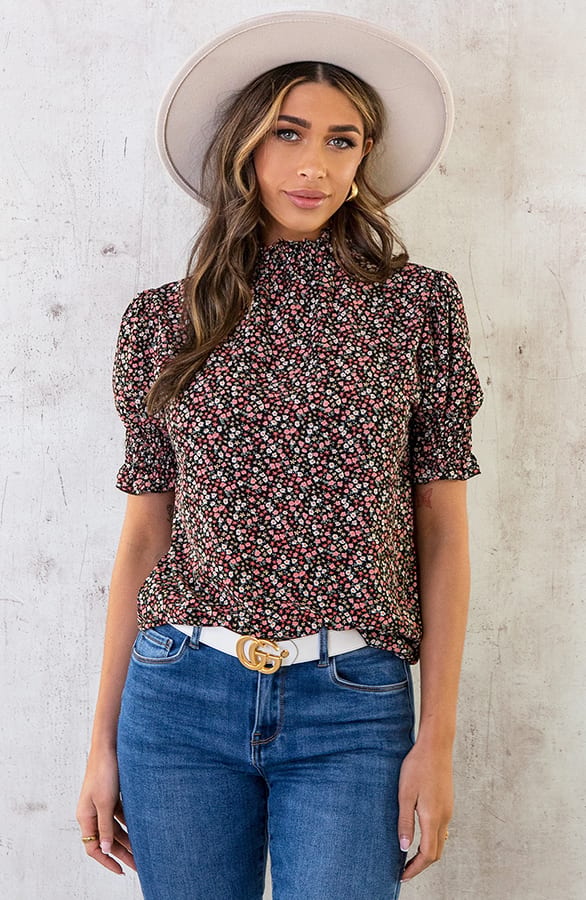 Col Top Bloemetjes Koraal – shoparchief, foto 3