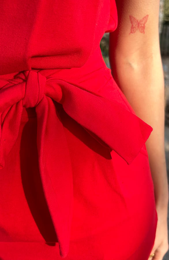 Femme Fatale Kleid Rot, Kleider, Foto 6