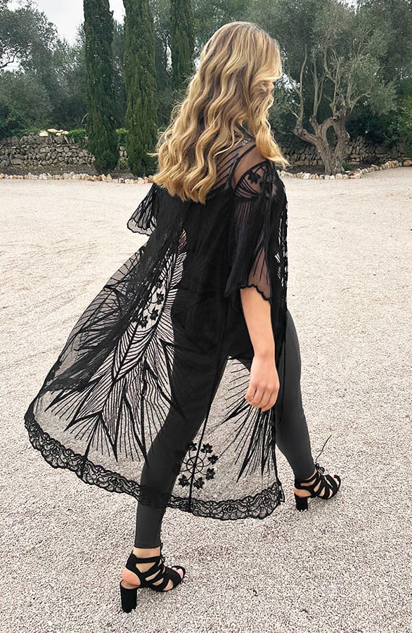 Kimono Ster Zwart – shoparchief, foto 1