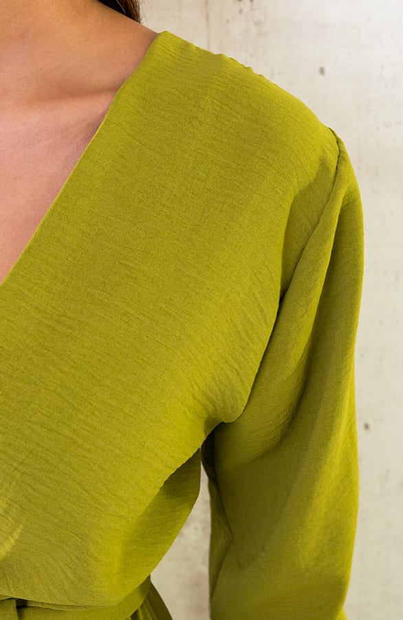 Londen Jurk Olive – shoparchief, foto 7