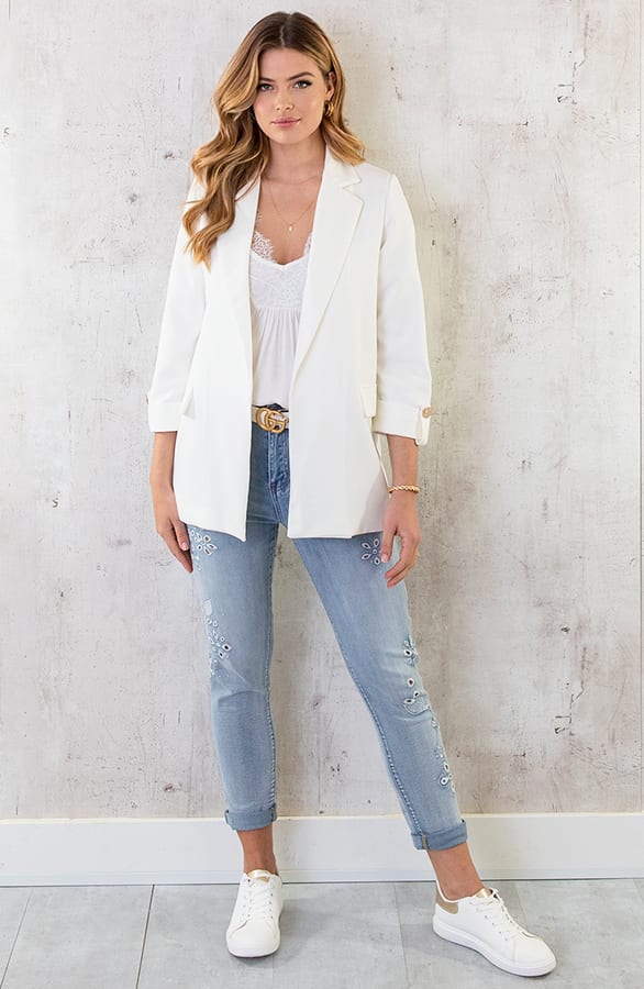 Most Needed Blazer Ecru – shoparchief, foto 6