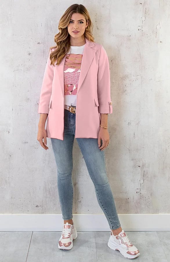 Most Needed Blazer Lichtroze – shoparchief, foto 6