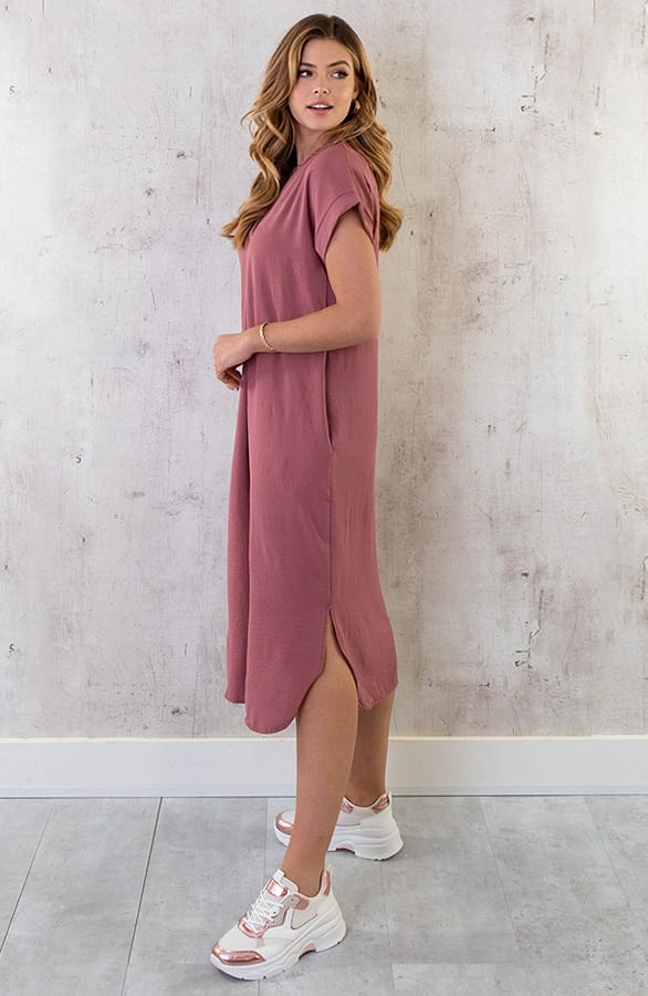 Palermo Pocket Jurk Dust Roze – shoparchief, foto 10