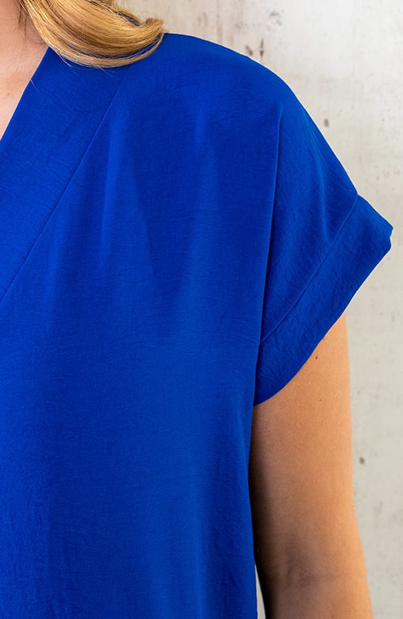 Palermo Pocket Jurk Kobalt – shoparchief, foto 5