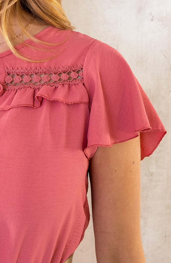 Puglia Dress Dust Roze – shoparchief, foto 13