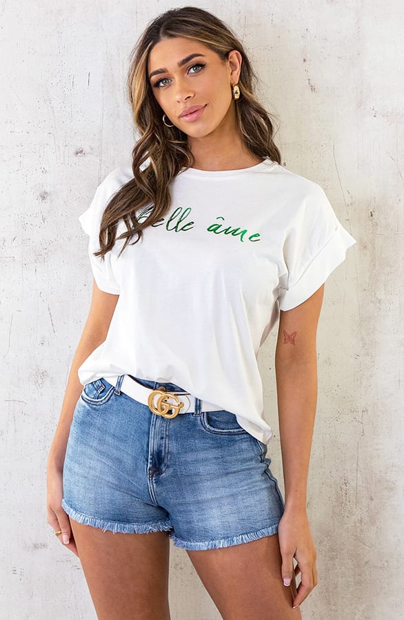 T-shirt Belle Ame Bright Green – shoparchief, foto 2
