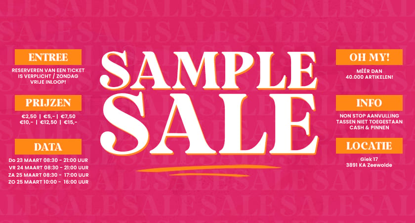 Sample Sale