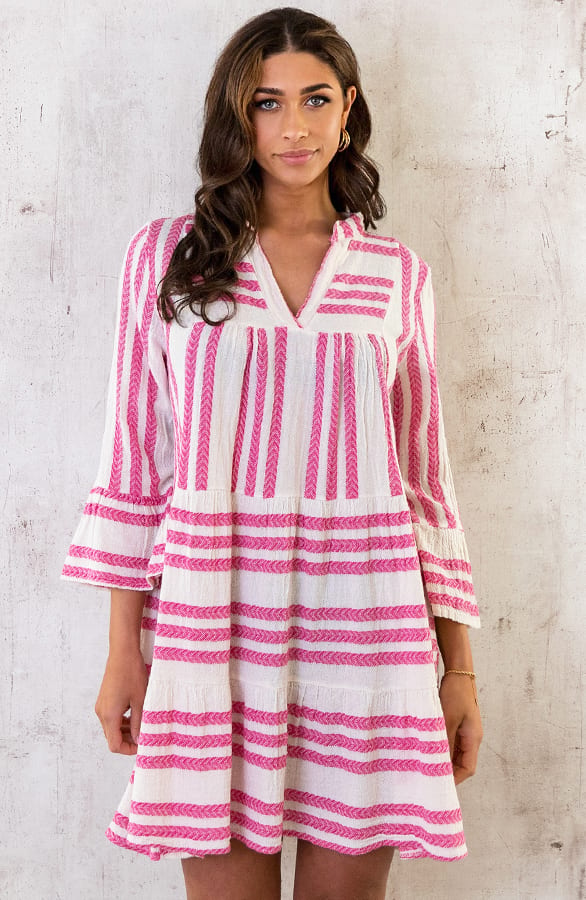 Kelim Tuniek Katoen Pink – shoparchief, foto 1