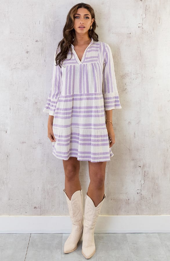 Kelim Tuniek Katoen Lila – shoparchief, foto 7